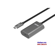 Cáp Type C (dương) nối dài sang Type C (âm) Unitek 5m (U305AGY)