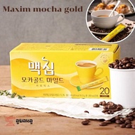 🔥맥심모카골드 Maxim Mocha Gold 🔥(กาแฟมอคค่า 3 in 1 / 20 ซอง) 240g กาแฟ Maxim  กาแฟเกาหลี  แบ่งขาย(5~20ซอง)