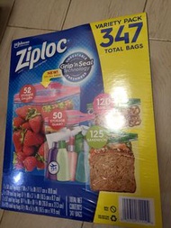 Ziploc 保鮮袋 347個