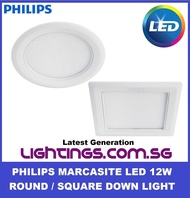 Philips MARCASITE / MESON Led Downlight 59522 / 59523 / 59527 / 59528 / 59531 - Round / Square