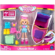 Doll toy with yacht RYH0103 Royale High Royale Boat, with 11 parts