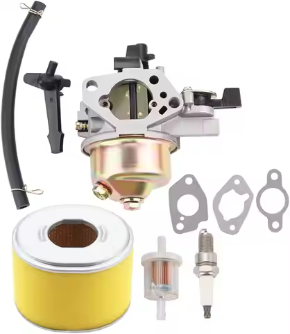GX240 Carburetor w Air Filter Fuel Line for GX270 GX 240 270 270cc 8HP 9HP Engine WT30X Water Pump 1