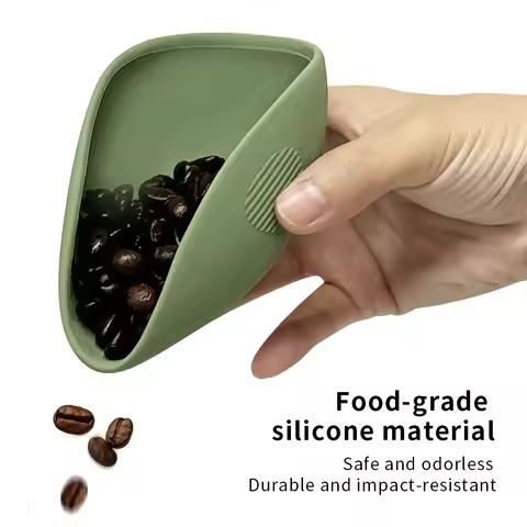 Coffee Bean Display Disc Measuring Disc Weighing Bean Disc Coffee Powder Bean Disc Silicone Powder C