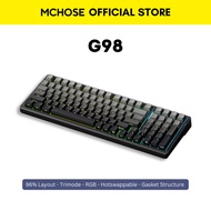 MCHOSE G98/G98 Pro Wireless Gasket Mount Mechanical Keyboard 3 Modes Connection/PBT Double Shot Keyc