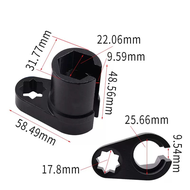 Drive Oxygen Sensor Socket Wrench O2 Tool Alat Soket Sensor O2 Offset