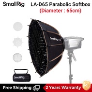 SmallRig Studio Equipment LA-D65 / LA-D85 Softbox Parabol cho Bowens Mount 65cm Softbox tháo lắp nha