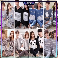 READY STOCK Piyama Baju Tidur Lelaki & Wanita Pakaian Tidur Perempuan Piyama Pasangan Comel -  MAYUK