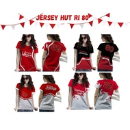 GAMEPLANE - Adult Jersey T-Shirt 80th Anniversary of the Republic of Indonesia 17 August Art 27-30 C