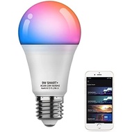 LED Lights, Control, Smart Smart RGB Bluetooth Bulbs, Alexa Dimmable, Home with Lighting, Dimmable &