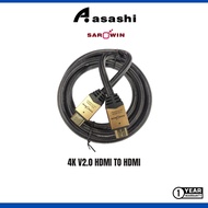 Sarowin HDMI20.0C 4K V2.0 HDMI to HDMI Cable - 20meter