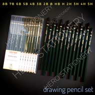 Joyko Drawing pencil 8B 7B 6B 5B 4B 3B 2B B HB H 2H 3H 4H 5H P-118-14