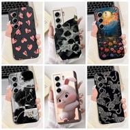 Tecno CM6 Case Tecno Camon 40 Pro 4G Cover Luxury Fashion Flowers Kawaii Cute Cat Shockproof Phone C