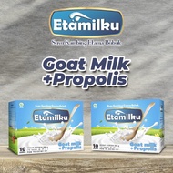 Etamilku Original Goat Milk ETAWA Powder Etamilku Goat Milk Plus Propolis Contains 10 Sachets