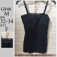 Tank Top With Bra Authentic Brand Second Hand Size M Chest 32-34 Length F Code G846