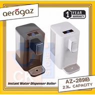 Aerogaz 2.3L Instant Water Dispenser Boiler AZ-289IB (Black/White) 1 Year Warranty