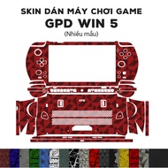 GPD Win 5 sticker Skin (Many models) | 3M Film sticker for Handheld PC game console