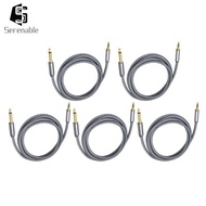 [Serenable] Guitar Audio Cable Mono to Stereo Aux Extension Cord 6.35mm Male 3.5mm TRS Male High Cop