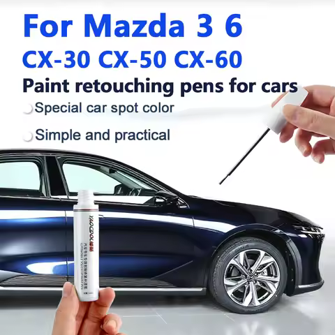 Suitable for Mazda 3 Touch-up Pen Car Car Scratch Repair Paint Pen Machine Gray Pearl Soul Red Cryst