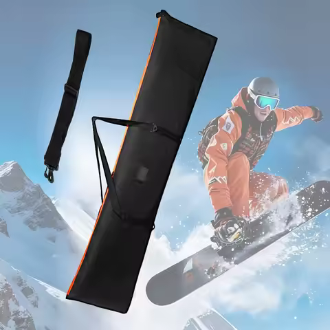 Waterproof 600D Snowboard Bag with Detachable Shoulder Strap Portable Snowboard Bag for Winter Ski S