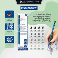 Desklife Staedtler Mars Lumograph Pencil 8B 7B 6B 5B 4B 3B HB F 2H Drawing Pencil Sketch Art