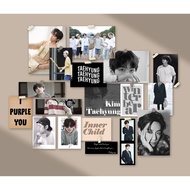 BTS AESTHETIC WALLDECOR (AESTHETIC MOOD BOARD DIY) FREE WASHI TAPE + JOURNAL STICKER