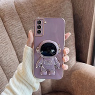 Casing Samsung Galaxy S20 S20 Plus S20 Ultra S20 FE S10 Plus S10 Silicone Soft Phone Case Cover Casing Astronaut Stand