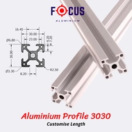 3030 ALUMINIUM PROFILE 3030 30x30 [ CUSTOMIZE LENGTH ]