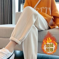 Casual Pants Brushed Pants Women's Long Pants Long Pants Women's Fleece-Fleece-Fleece-Fleece-Fleece-