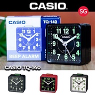 [SG BEST PRICE] Casio TQ-140 Series Alarm Clock Beep | Table Clock | Alarm Clock | Many Colours to Choose from!