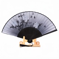 Buah Kipas stok lokal Lipat Kipas Lipat China Besar Kipas China Tradisional Kipas Tangan Jepang Stok