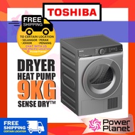 [FREE SHIPPING] Toshiba  9KG Heat Pump Dryer Tumble TD-BK100GHM(SK)