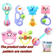 EELHOE | 【New】1/7PCS Newborn Sensory Teether Baby Development Games Baby Rattles Toys Educational In