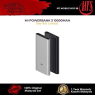 Xiaomi Mi Powerbank 3 (10000mAh) 18W - at ALL HTS MOBILE SHOP Outlets !!!