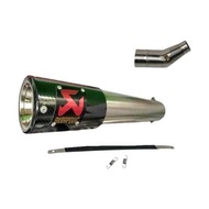 Akrapovic glass exhaust + Slip on Ninja 250cc CBR150R CBR250R