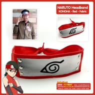 Headband Naruto Konoha Merah Sarada Sakura Uchiha BRING QUALITY