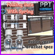 METAL FOLDING BEARING ROLLER -U/UV / AUTOGATE BEARING / AUTO GATE WHEEL / RODA PAGAR RUMAH