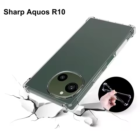 For Sharp Aquos R10 SH-51F Case Air Cushion Shockproof Clear Airbag Silicone Bumper TPU Back Cover S