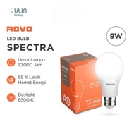 ROVO LED 9 Watt Bulb Spectra 9W 6500K White A9 720lm DayLight Bulb Warranty