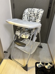 Joie Snacker 2-in-1 可收摺高腳餐椅 high chair