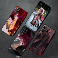 Soft black phone case for OPPO A1 A1K A3S A5 A5S A7 A8 A9 A11 A11K A12E A12S A15 A15S A16K A16S A17 