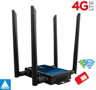 4G Wifi Router 300Mbps 4 Antenna High Gain Signal Booster ถอด เปลี่ยน เสาอากาศ ได้ SMA Port ,Industr