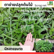 Scrog net ตาข่าย ตาข่ายปลูกพืช  ปลูกต้นไม้  ตาข่ายพืชสมุนไพร กันล้ม ค้างผัก ค้างแตง ตาข่ายกัญ ตาข่าย