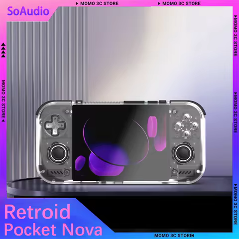 Retroid Pocket Nova Retro Handheld Game Console 4 And Half Inch 120Hz Amoled Snapdragon 8 Gen2 Ps2 E