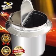 Metallogy 2 Side Tong Air Keluli Tahan Karat Dengan Pemegang/ Stainless Steel Boiler Water Drum Stor