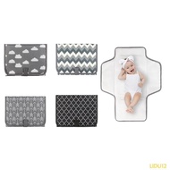 Lidu12 Infant Diaper Change Station Travel Friendly Watertight Mat Baby Changing Mat