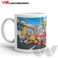 Super Wings Mug Super Wings Print Mug Custom Souvenir Mug Children Cartoon Mug Super Wings Mug v6