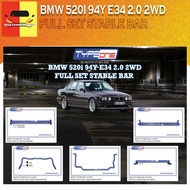 TYPE ONE 100% ORIGINAL BMW 520i 94Y E34 2.0 2WD FULL SET STABLE BAR COLOUR BLUE CAR BODYKIT