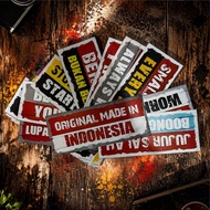 Sticker Pack words retro vintage theme - wall stickers - word stickers