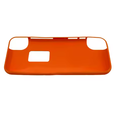 for AYANEO Pocket S2 Game Console TPU Flexible Protective Shell 3D Printed Protective Cover Orange B