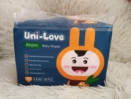 Unilove Baby Diaper 30's (NEWBORN)